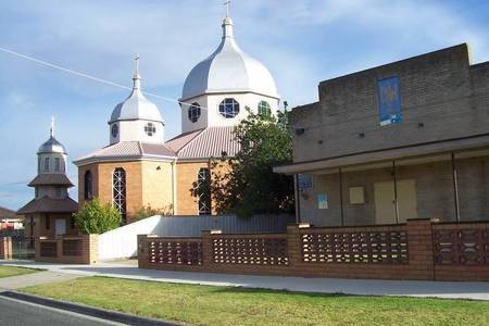 Eastern Orthodox church & Community centre, within the city of Geelong, relatively close to the Monastery at Geelong. - 100_1275