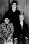 Con Simos and his parents, 1960. 