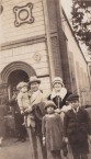 Bretos Margetis and family, outside Ayia Triatha, Surry Hills 