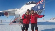 Intrepid pair discuss harsh realities of Antarctic trek 