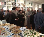 After the formal speeches, His Eminence and the other guests and members were able to mingle amongst the crowd and even renew some old acquaintances 