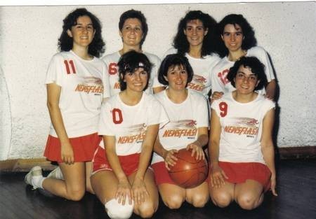 Kytherian Women's Basketball Team from the early 1980's. 