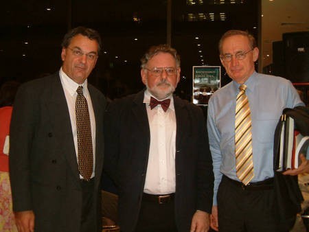 The Honourable Bob Carr, Peter Prineas, & George Poulos. 