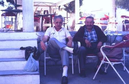 Stephen Zantiotis & Yianni Venardos - August 1984 